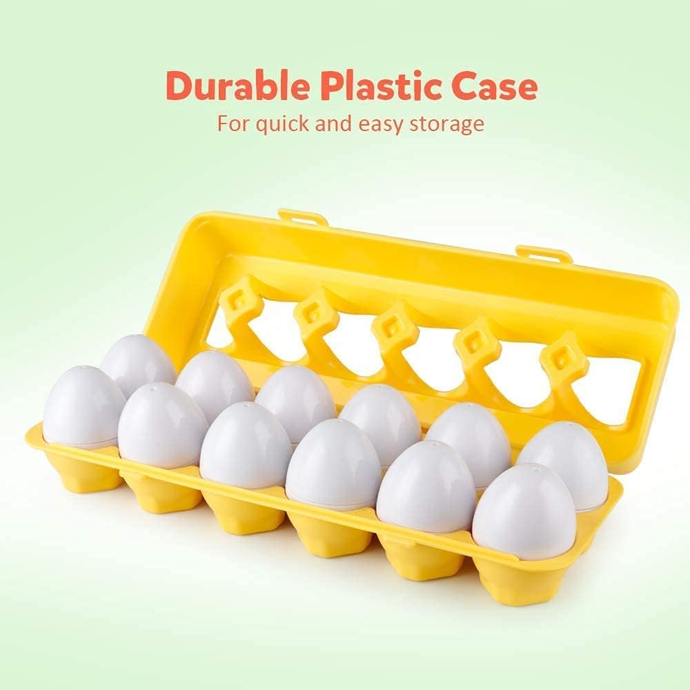 Matching Eggs 12Pieces DF12 - Colorland Toys