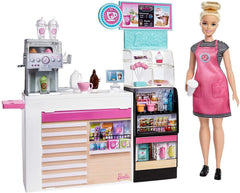 Mattel Barbie Coffee Shop Playset GMW03 - Colorland Toys