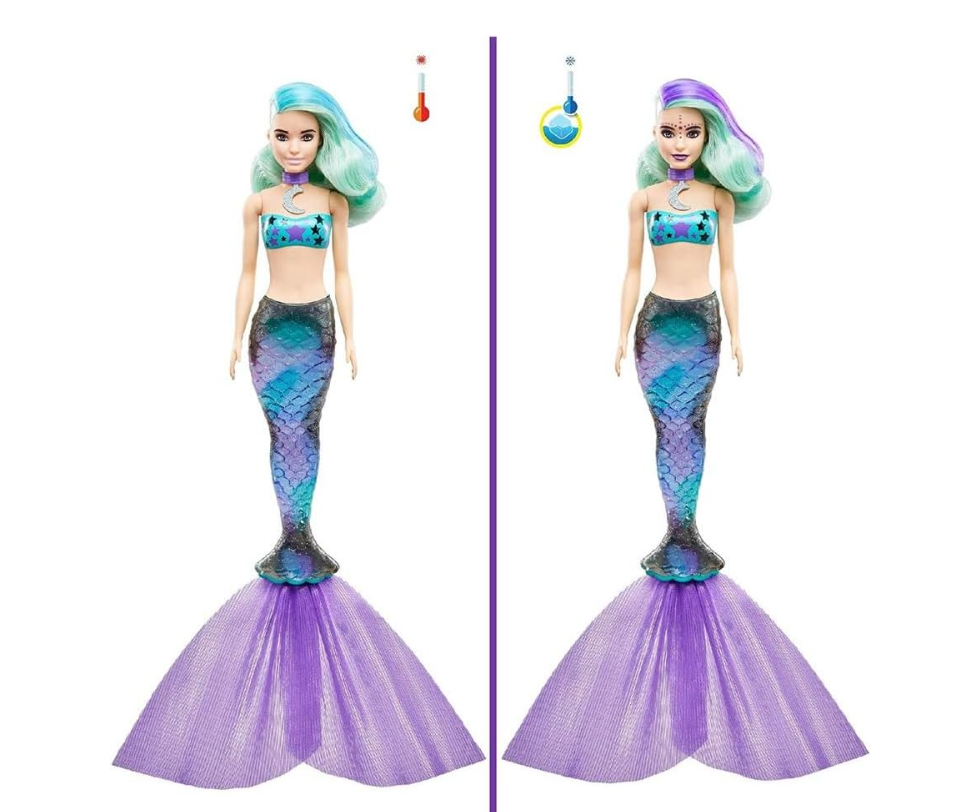 Mattel Barbie Color Reveal Wave 4 Mermaid Doll GTP43 - Colorland Toys
