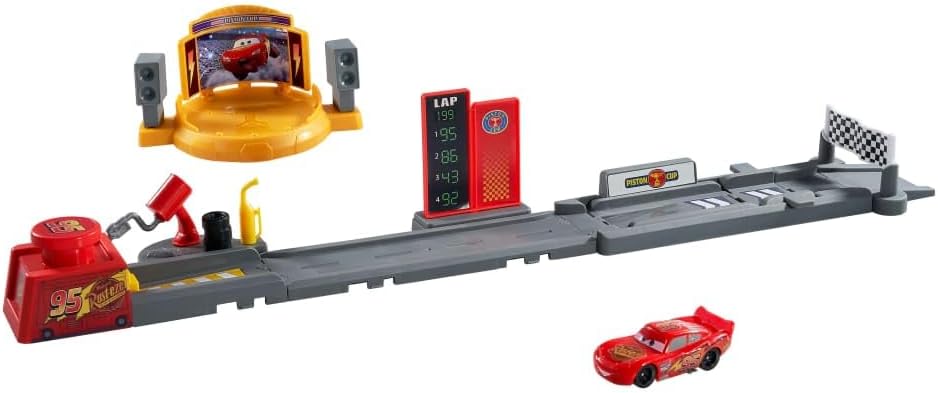 Mattel Disney Pixar Cars Piston Cup Jump & Stunt Runway Playset — image 2
