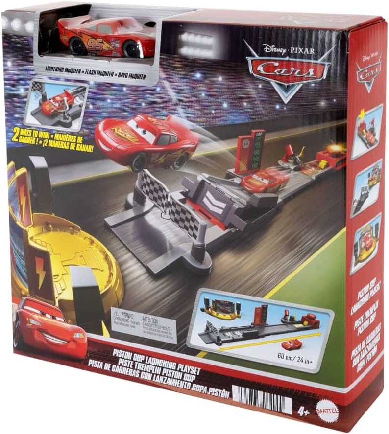 Mattel Disney Pixar Cars Piston Cup Jump & Stunt Runway Playset — image 1