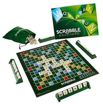 Mattel Games Classic Scrabble Board Game — image 1