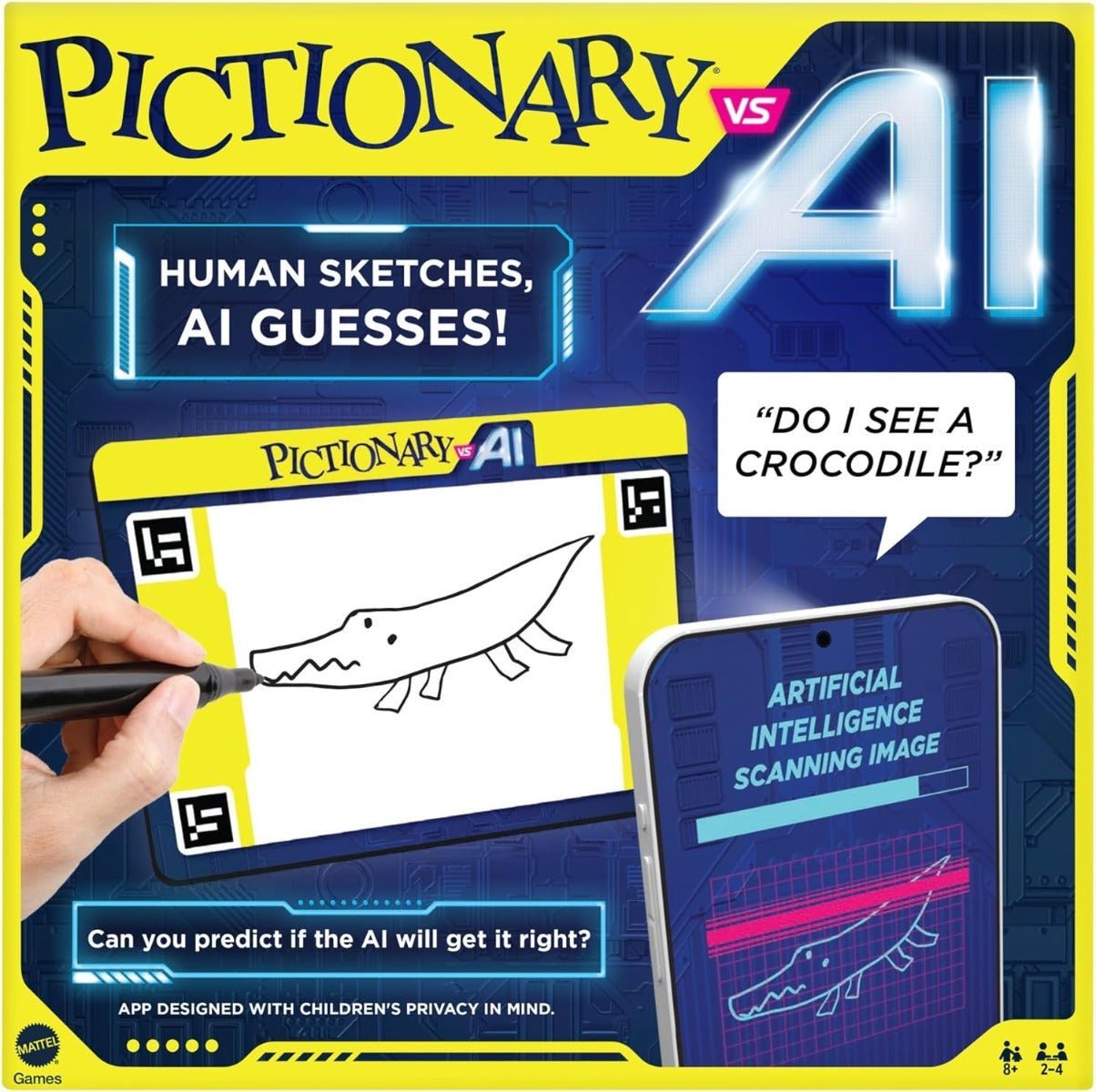 Mattel Games Pictionary Vs AI UK - Colorland Toys