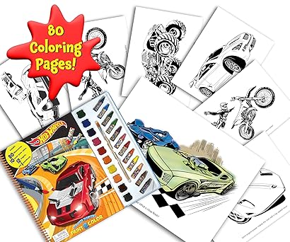 Mattel Hot Wheels Deluxe Poster Paint & Color 2764334206 — image 5