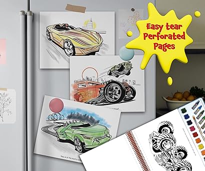 Mattel Hot Wheels Deluxe Poster Paint & Color 2764334206 — image 3