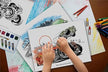Mattel Hot Wheels Deluxe Poster Paint & Color 2764334206