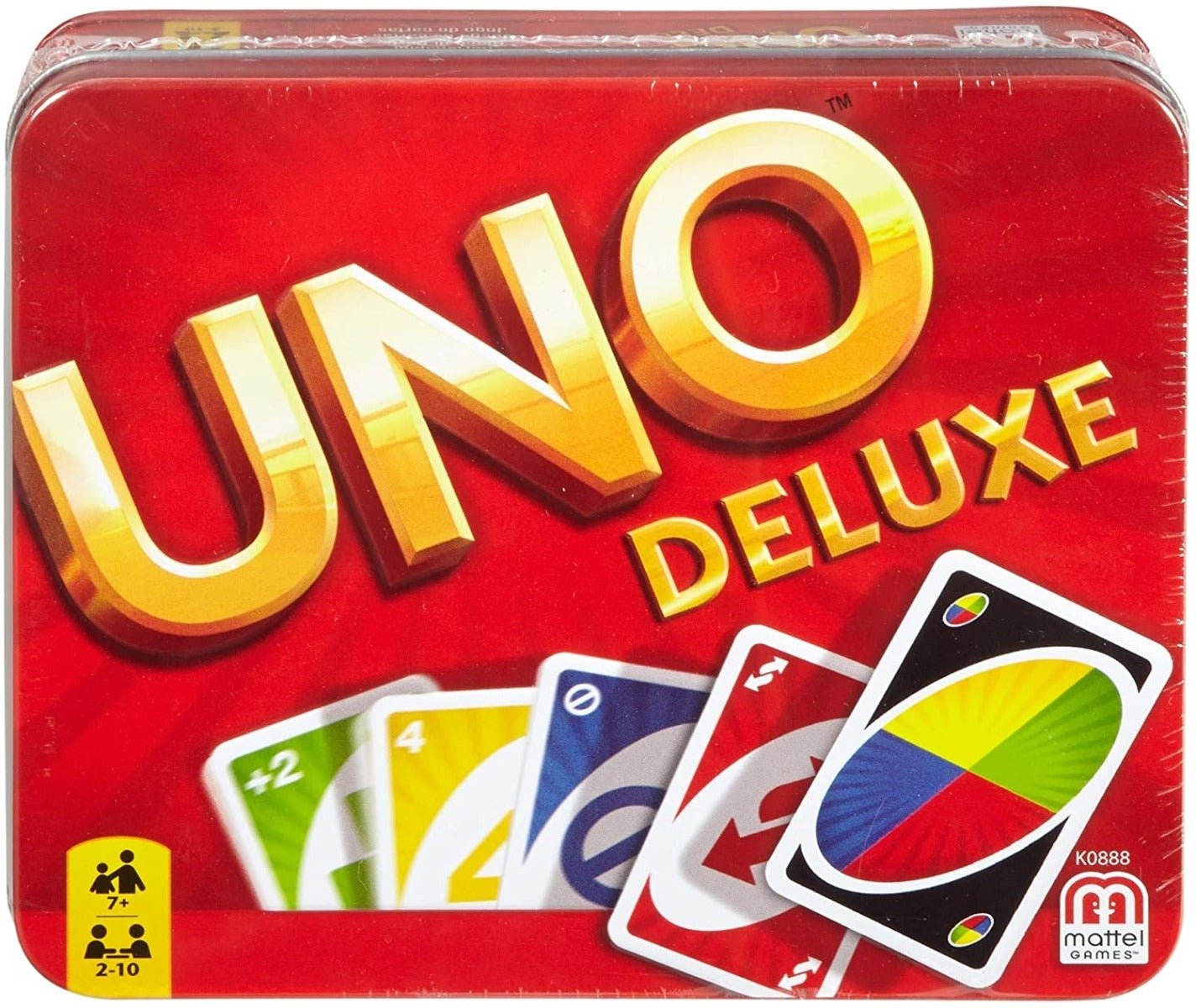 Mattel UNO Deluxe Card Game - Colorland Toys