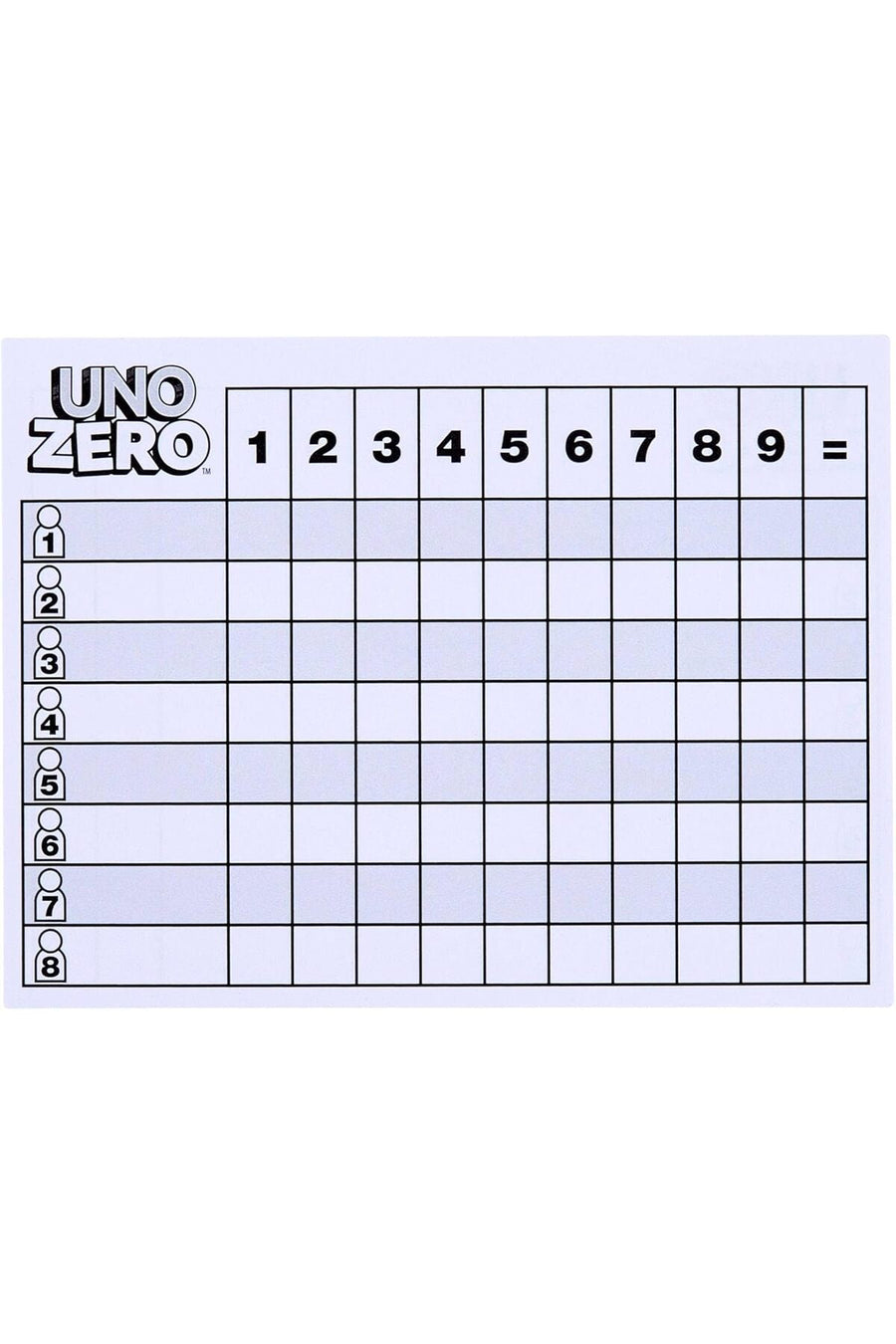 Mattel UNO Zero Card Game for Ages 7+ — image 4