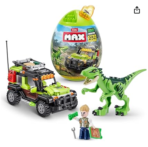 Max Build More Dino Adventure T-Rex Attack 233 Pieces — image 2