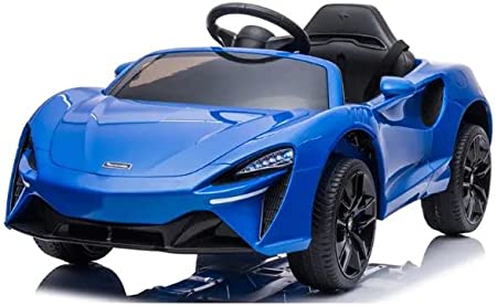 Mclaren Artura Car Leather Seat 12V/2M Dark Blue JL211 - Colorland Toys