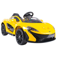Mclaren Car Leather Seat Yellow 672R - Colorland Toys