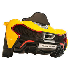 Mclaren Car Leather Seat Yellow 672R - Colorland Toys