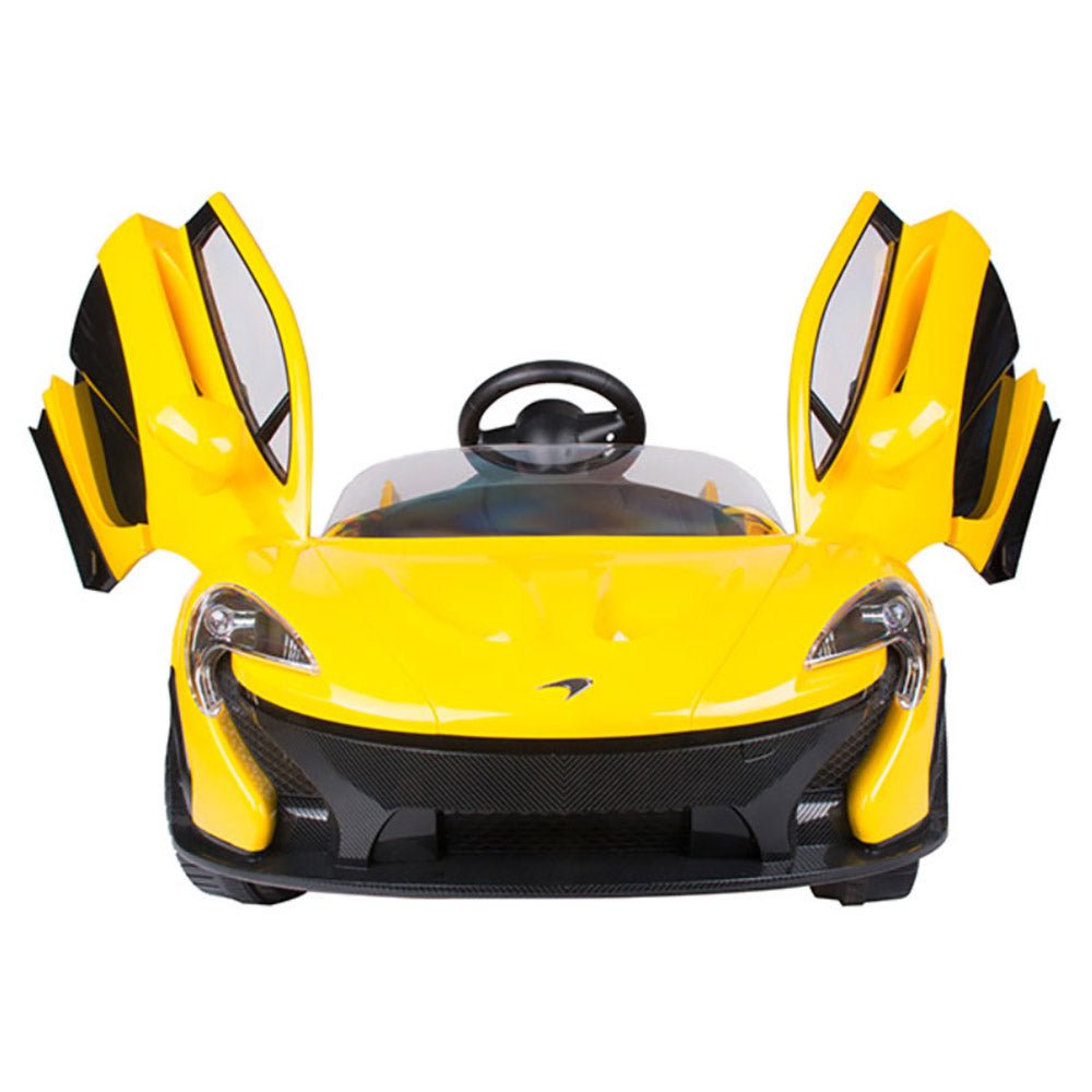 Mclaren Car Leather Seat Yellow 672R - Colorland Toys