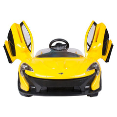 Mclaren Car Leather Seat Yellow 672R - Colorland Toys