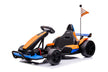 Mclaren Drift Electric Go Kart Black/Orange BDM0930
