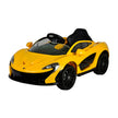 McLaren P1 Powered Ride On Car With Gullwing Doors Yellow 672R
