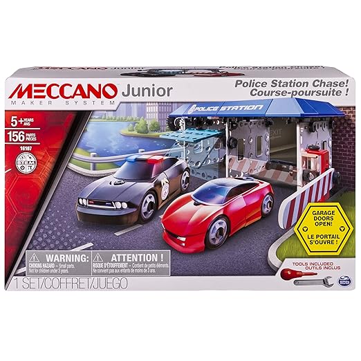 Meccano Junior Police Station Chase Course 16107 6028401 — image 1