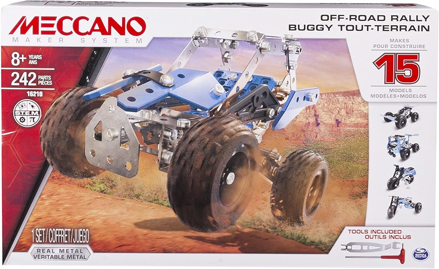 Meccano Tech Off - road rally 6028580 - Colorland Toys