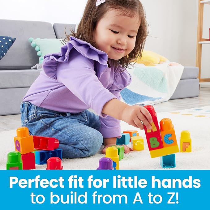 Mega Blocks ABC Building Bag HRR60 - Colorland Toys