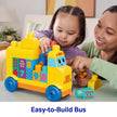 MEGA BLOKS First Builders Build & Count Bus Block Toy (45 Pieces)