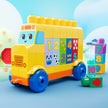 MEGA BLOKS First Builders Build & Count Bus Block Toy (45 Pieces)