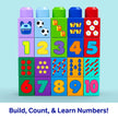 MEGA BLOKS First Builders Build & Count Bus Block Toy (45 Pieces)