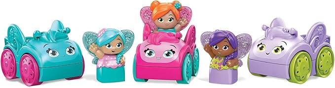 Mega Bloks First Builders - Lil' Fairies Beetle Buggy Green GKX81 — image 1