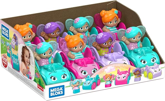 Mega Bloks First Builders - Lil' Fairies Beetle Buggy Green GKX81 — image 2
