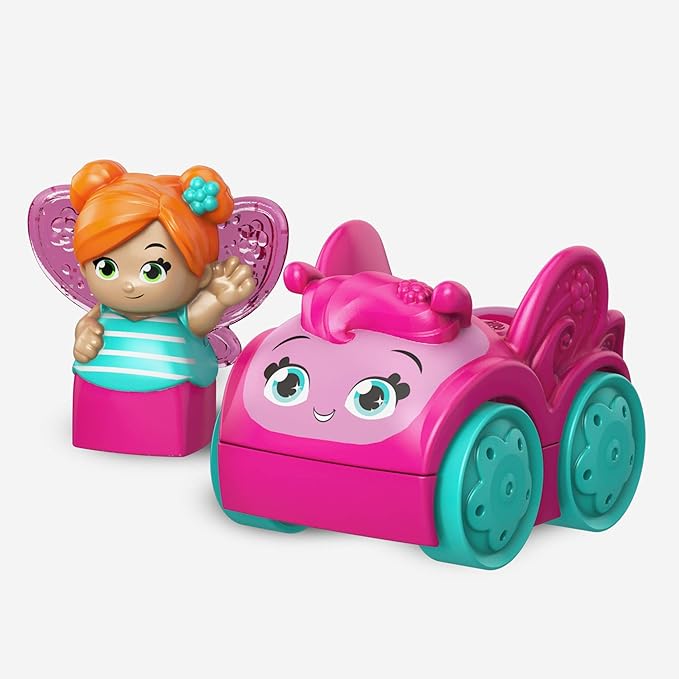 Mega Bloks First Builders - Lil' Fairies Beetle Buggy Green GKX81 — image 6