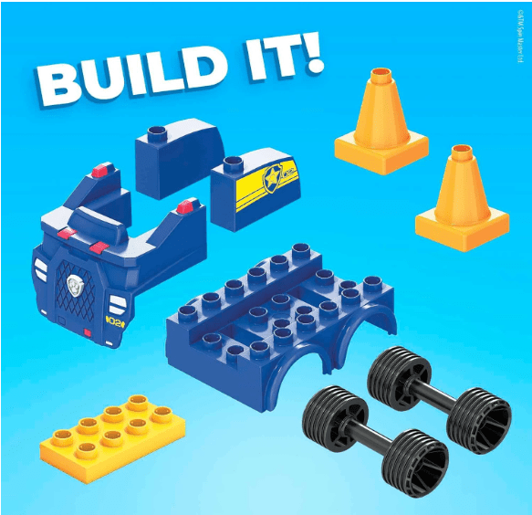 Mega Bloks Paw Patrol Chase's Patrol Car HDJ33 — image 4