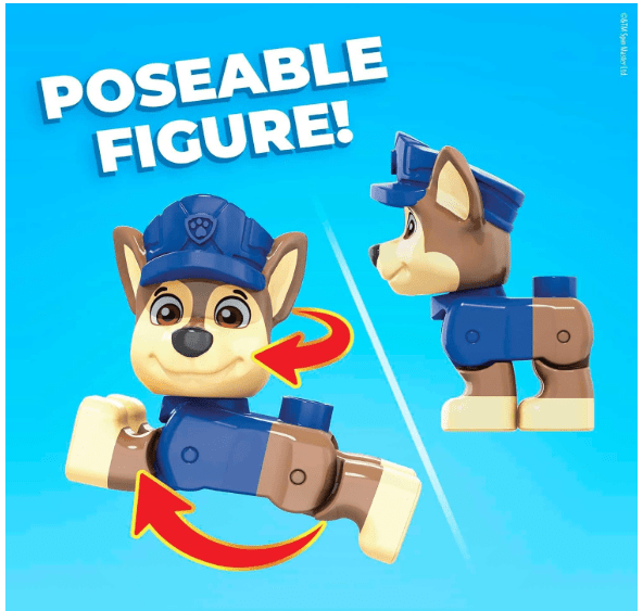 Mega Bloks Paw Patrol Chase's Patrol Car HDJ33 — image 3
