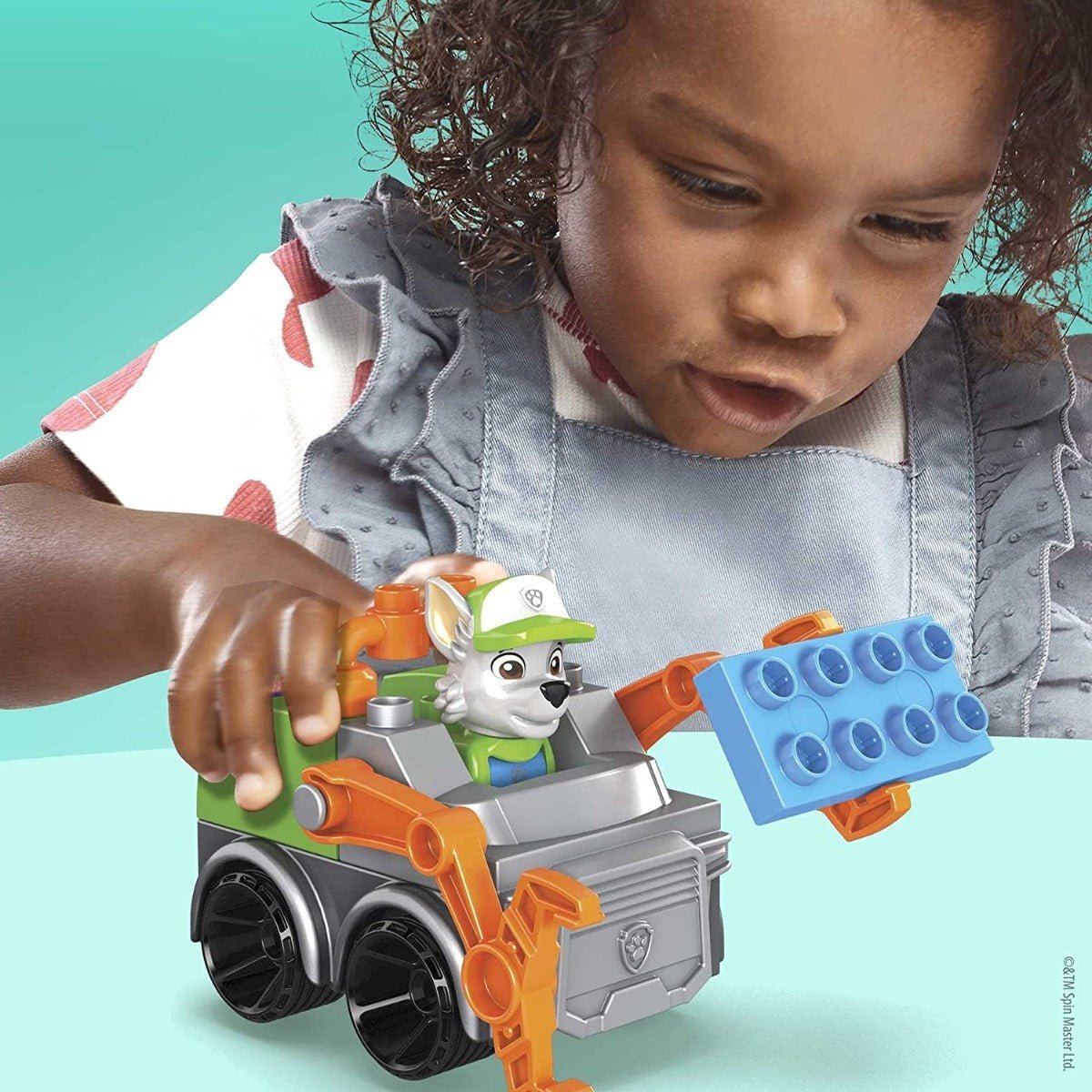 Mega Bloks Paw Patrol Rocky's City Recycling Truck 11pcs GYH93 — image 1