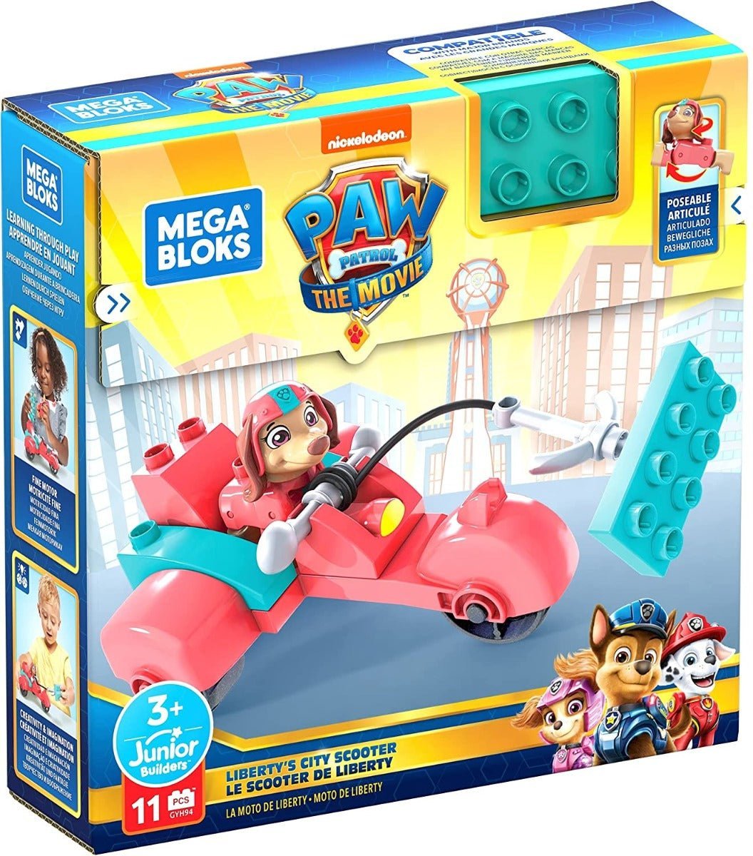 Mega Bloks Paw Patrol The Movie Liberty’s City Scooter GYH94 — image 2