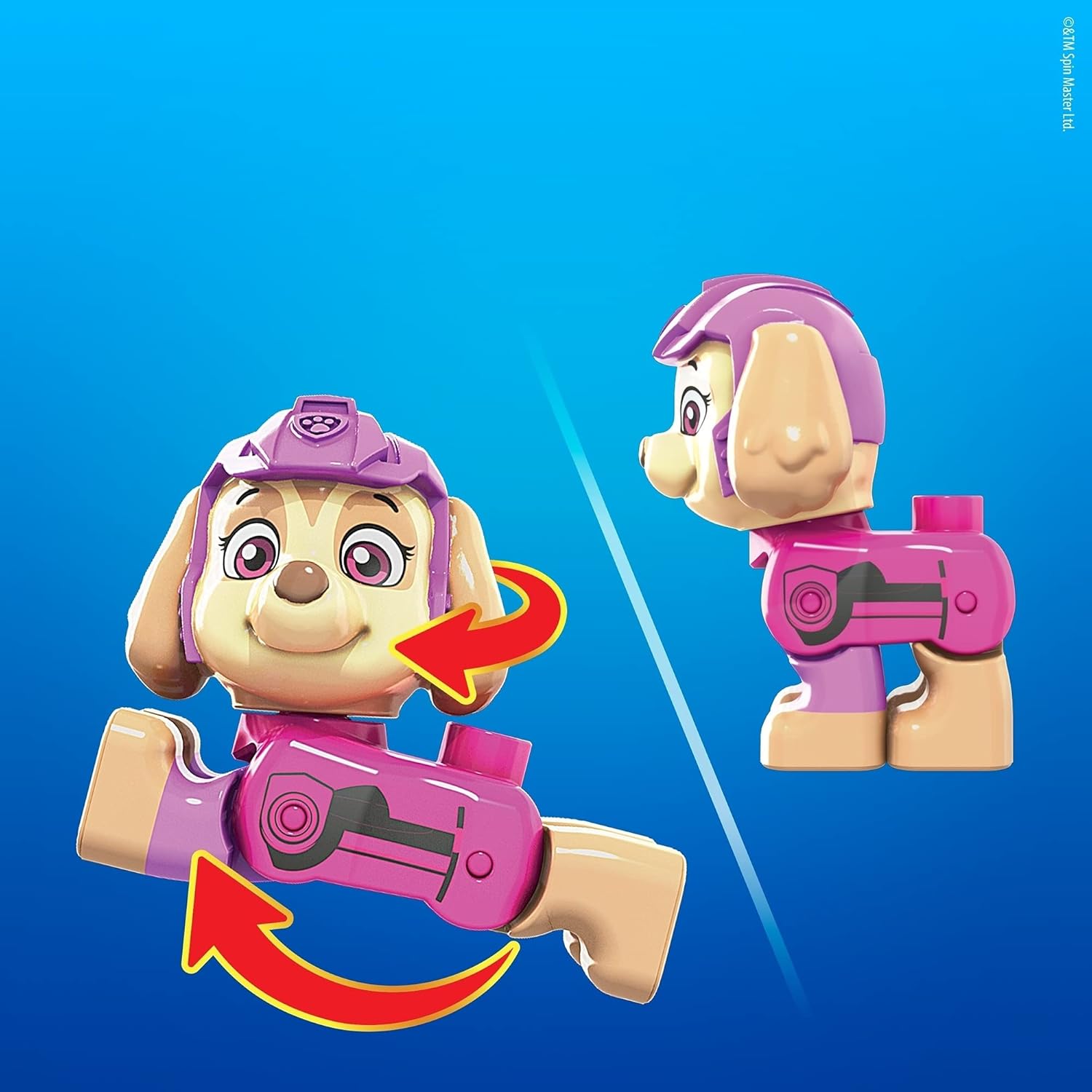 Mega Bloks Paw Patrol The Movie Skye GYY63/GYH89 - Colorland Toys