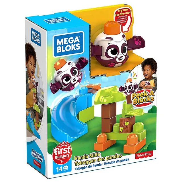 Mega Bloks Peek a Blocks Panda Slide GKX66 — image 4