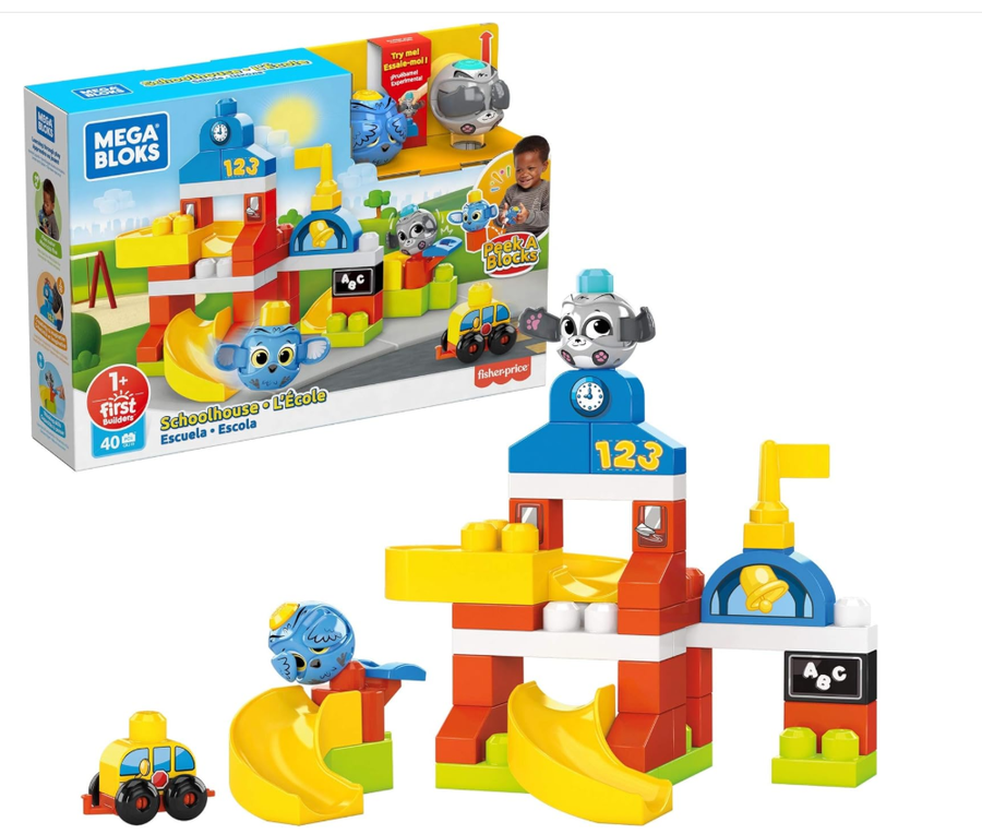 Mega Bloks Peek A Blocks Schoolhouse GRJ19 — image 2