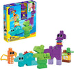Mega Bloks Sensory Squeak 'N Chomp Dinos HKN43