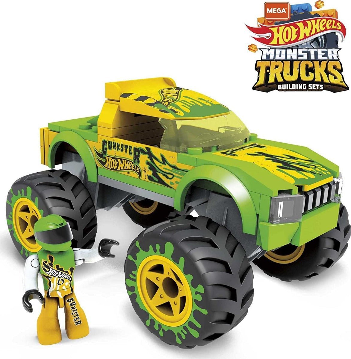 Mega Brands Hot Wheels Gunkster Monster Truck HDJ94 — image 2