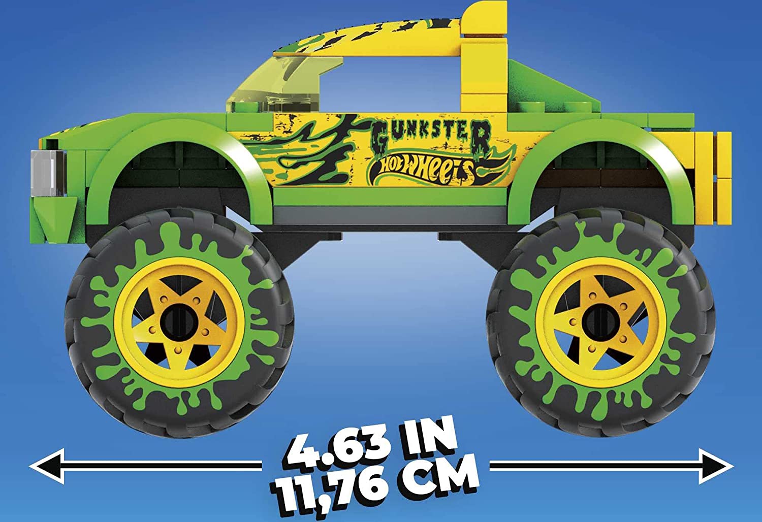 Mega Brands Hot Wheels Gunkster Monster Truck HDJ94 - Colorland Toys