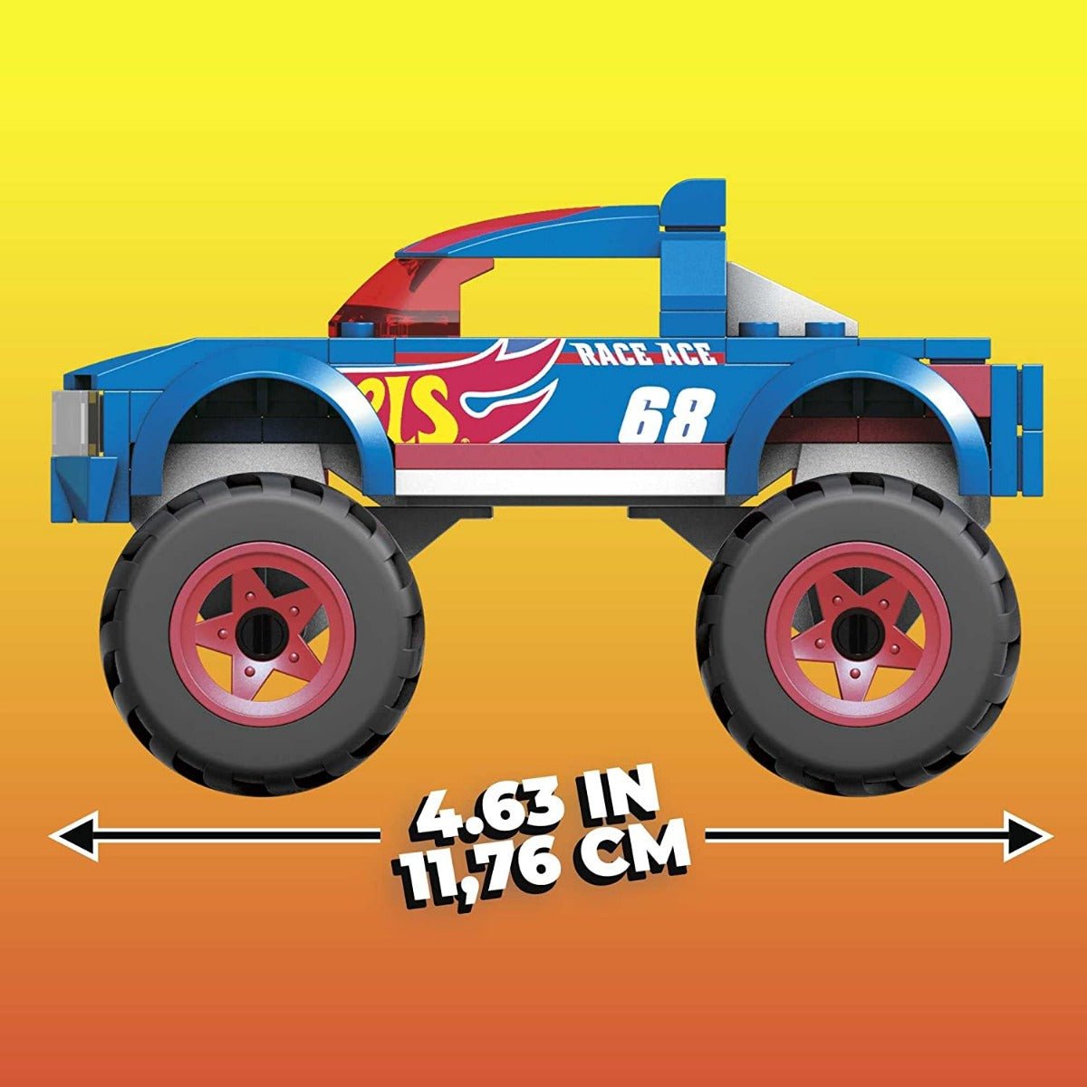 Mega Brands Hot Wheels Race Ace Monster Truck HDJ93 - Colorland Toys
