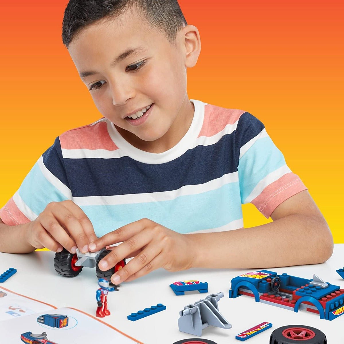 Mega Brands Hot Wheels Race Ace Monster Truck HDJ93 - Colorland Toys