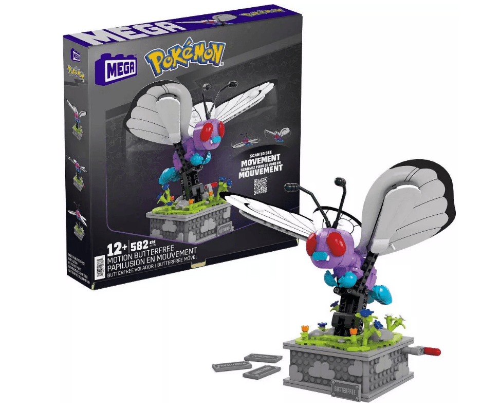 Mega Construx Pokémon Butterfree Building Set 605pcs HKT22 - Colorland Toys