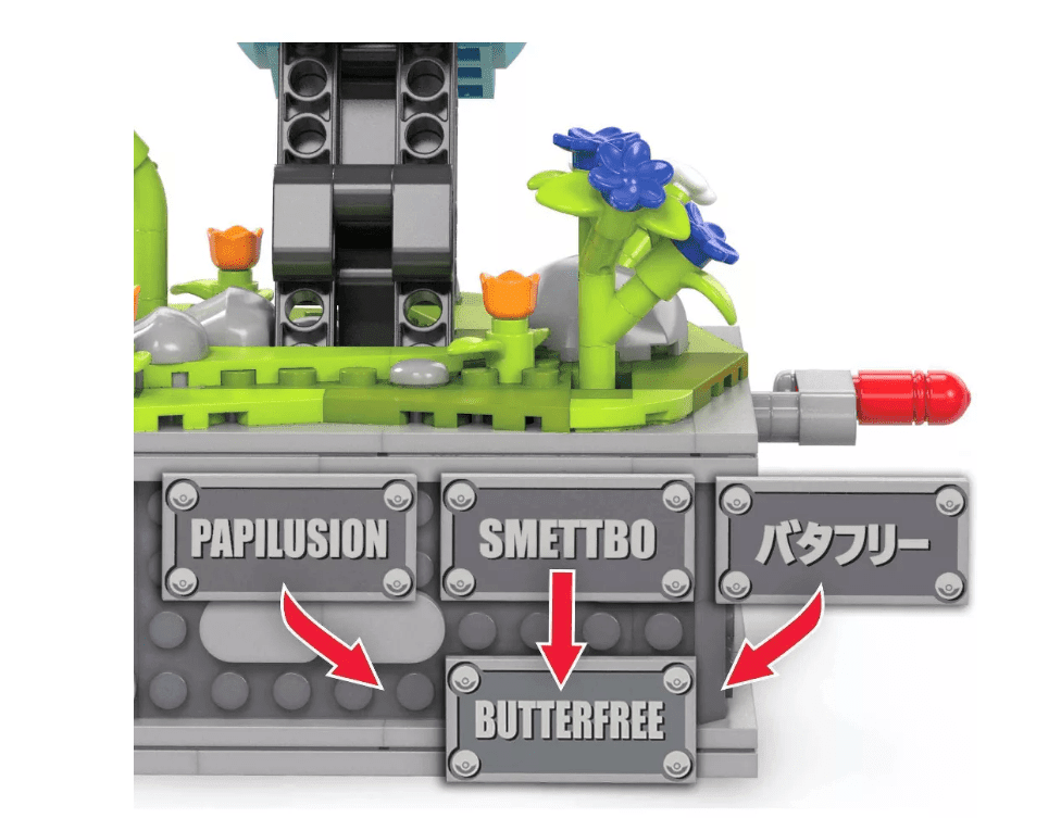 Mega Construx Pokémon Butterfree Building Set 605pcs HKT22 - Colorland Toys