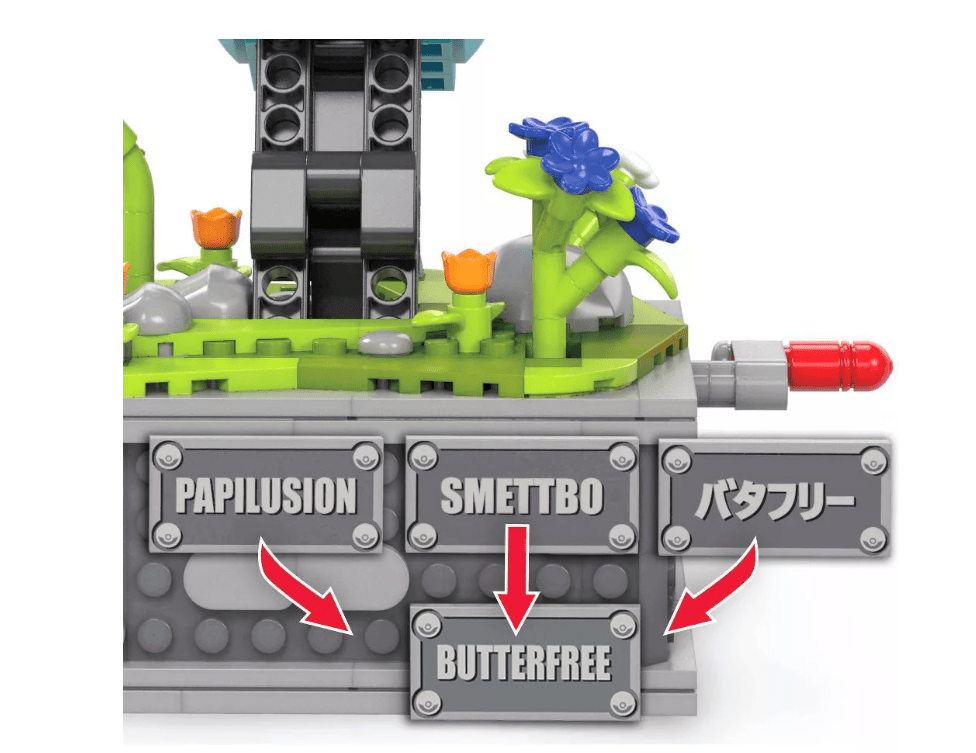 Mega Construx Pokémon Butterfree Building Set 605pcs HKT22 - Colorland Toys