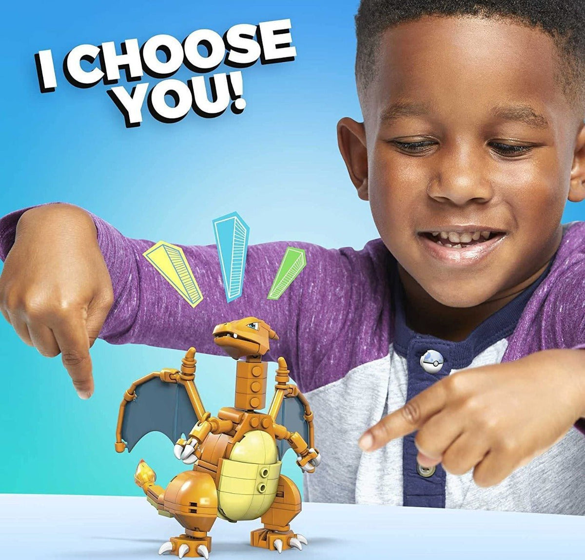 Mega Construx Pokemon Charizard Construction Set GWY77 — image 4