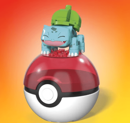 Mega Construx Pokemon Evergreen Poke Ball - Bulbasaur GVK61/GFC85 — image 2
