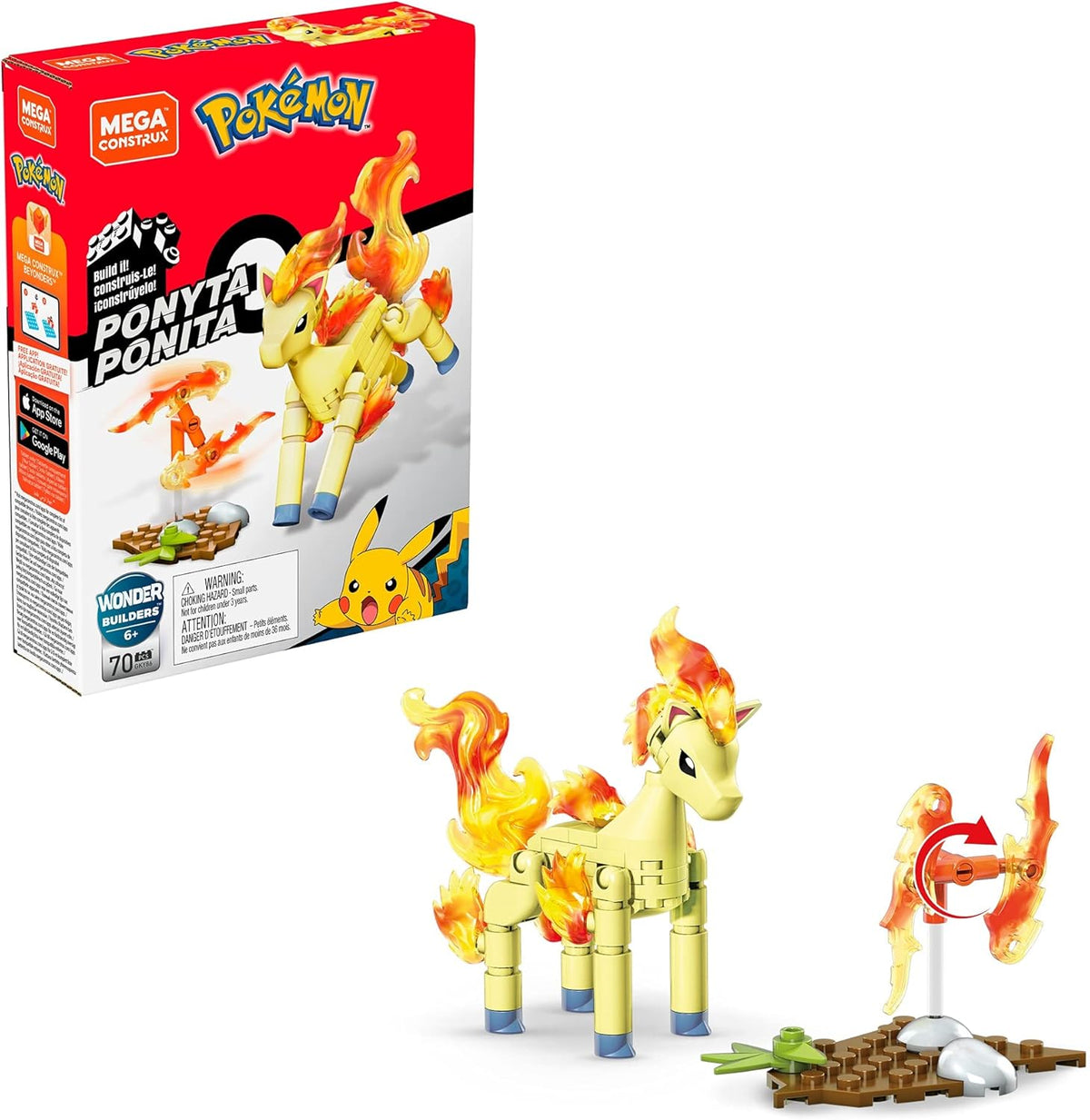Mega Construx Power Pack Pokemon Sirfetch'D GDW29/GVK81 - Colorland Toys