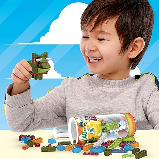 Mega Construx Wonder Builders Medium Tube 140pcs GVM53/GVM52 - Colorland Toys