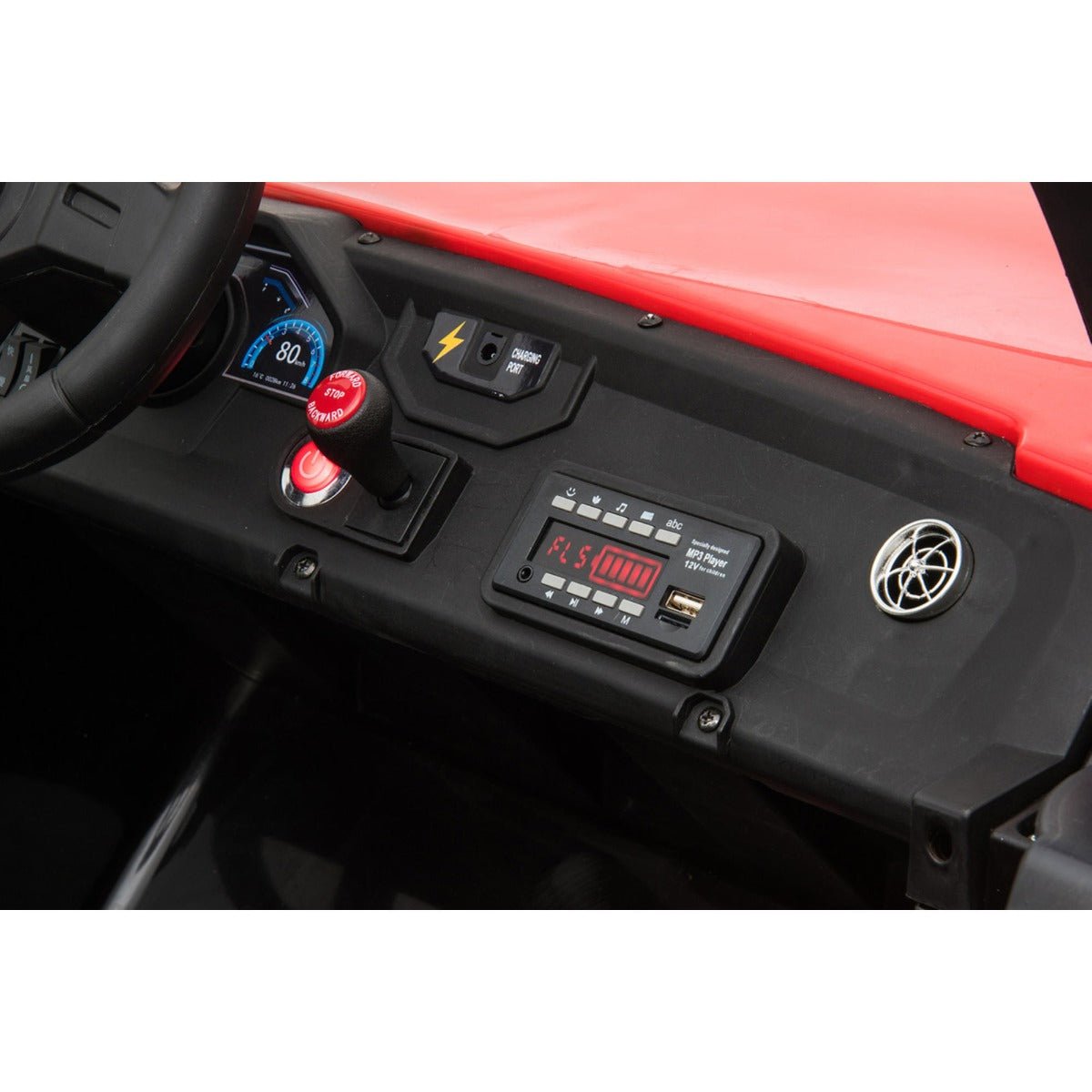 Megastar Buggy SX Ride On Jeep With Remote Control Red BR-1928 — image 2