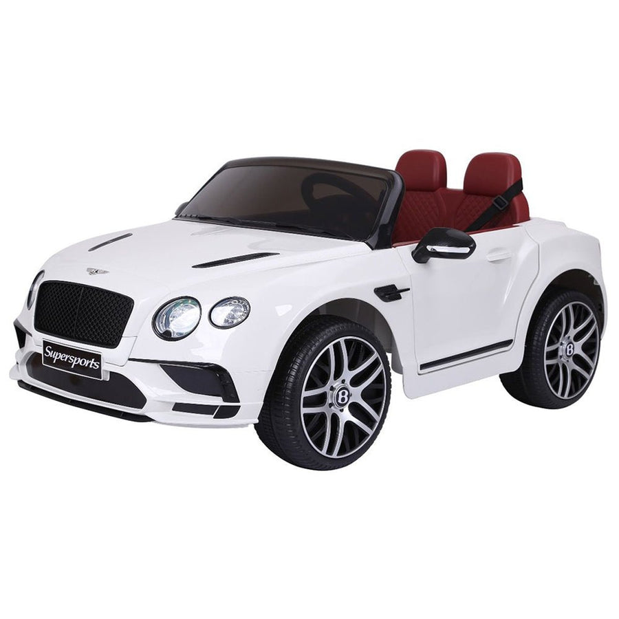 Megastar Car Bentley Ride on White 1155L